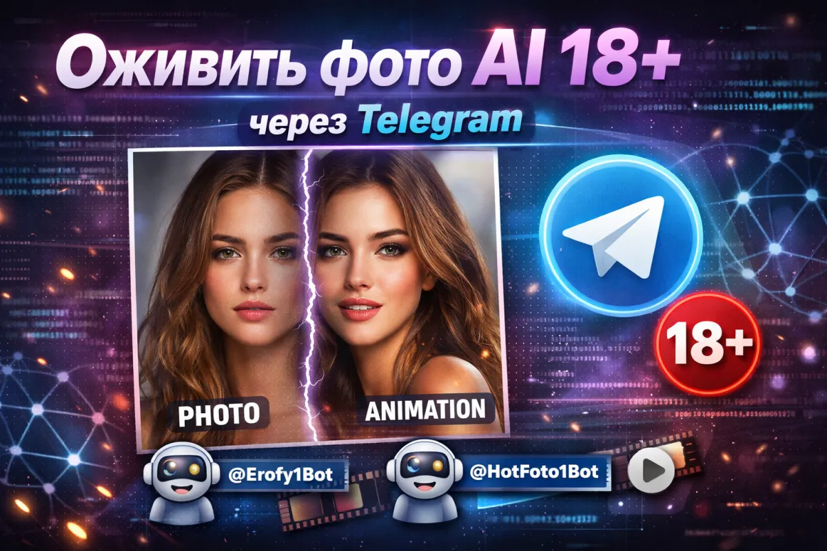 AI 18+| Как оживить свое фото без цензуры