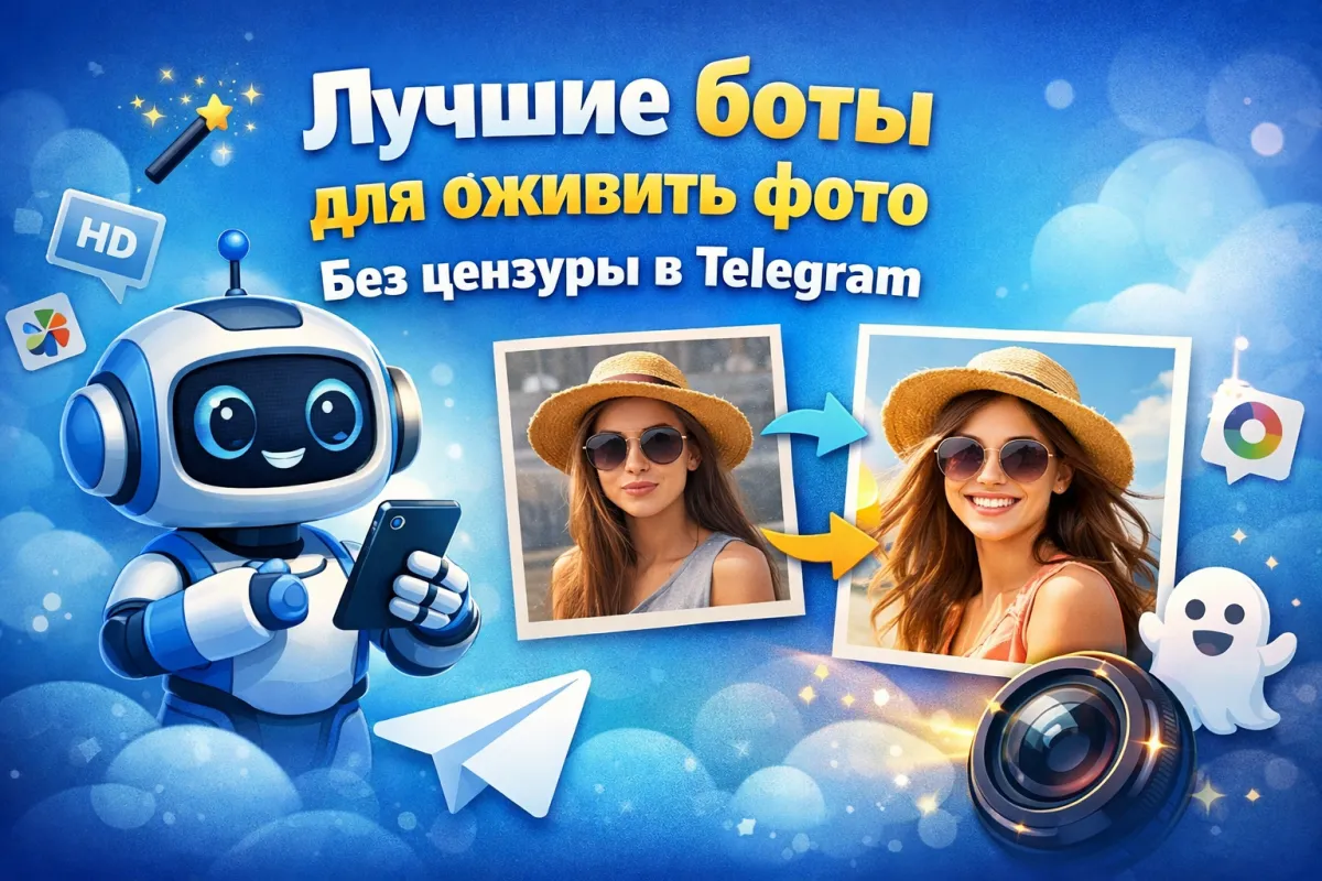 Лучшие боты для «оживить фото» без цензуры — практическая подборка и сравнение